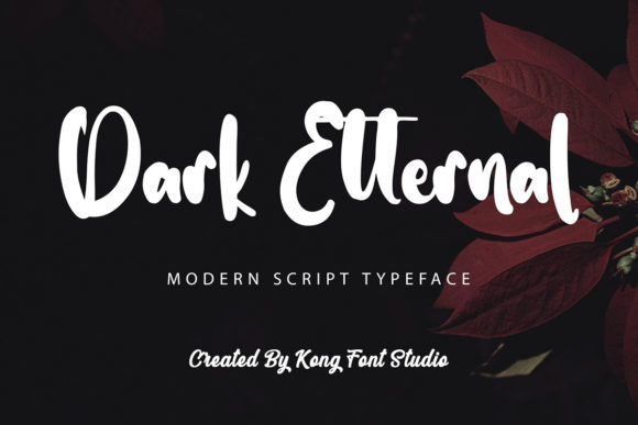 Dark Ethernal: A Playful Script for Modern Creatives