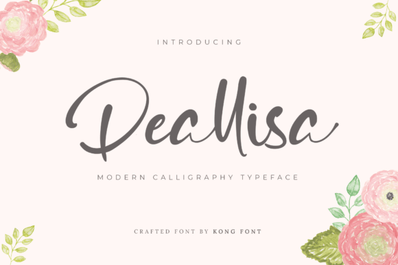 Deallisa: A Handwritten Font for Modern Creative Projects