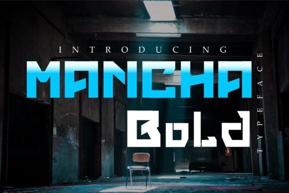 Mancha Bold: A Playful Display Font for Modern Creators