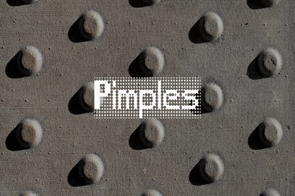 Pimples: A Playful Pixel Font for Bold Creators