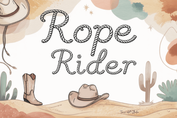 Rope Rider: The Western Typeface That Actually Cuts It