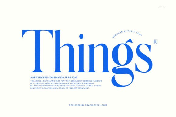 Things Serif Font: Classic Elegance Meets Modern Flair